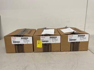 Thermo Scientific Amber Glass Wide Mouth Jars 250mL 36 Count Open Box