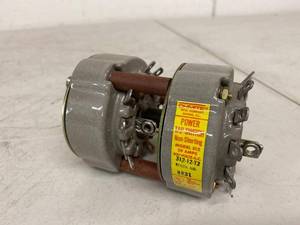 Ohmite Power Tap Switch 312-12-T2 Non-Shorting 30A 300VAC NOS