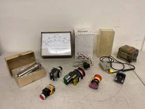 Mixed Industrial Control Parts & Instruments Fluke APEM Untested