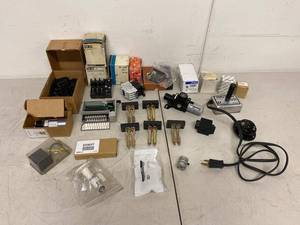 Mixed Industrial Electrical Components Omron Fuji 3M Danfoss Untested