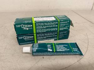 Lot of 2 Dowsil 734 Clear Flowable RTV Sealant 90mL 3oz Tubes Dow Corning