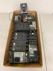 Lot Including Square D Westinghouse Heinemann Circuit Breakers