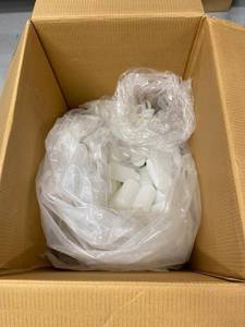 Lot 250mL Environmental Sample Bottles with Caps New Bulk Lab Supply