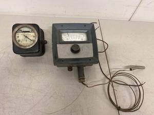 Delco-Light Ampere Hour Meter & Fenwal Temperature Controller Pair