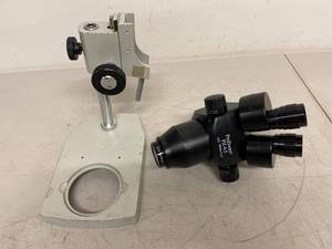 O.C. White ProZoom PZ-6.5 Binocular Stereo Microscope Head & a Non-matching Post Stand