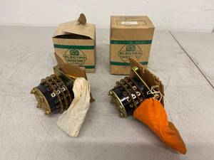 Electro Switch Corp Rotary Selector Switches 28303A Pair w Boxes