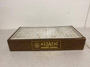 Astatic Needle Center Phonograph Stylus Counter Display Case Vintage