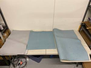 Lot of Commercial Anti-Static ESD Grounding Table Mats
