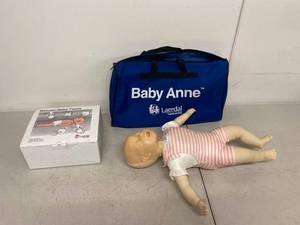 Laerdal Baby Anne Infant CPR Training Manikin with Bag & Replacement Faces