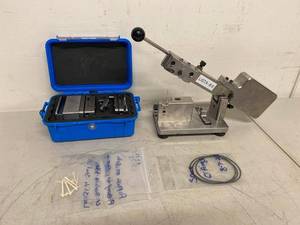Semiconductor Manufacturing Precision Fixture Assembly Lot with Heated Die & Toggle Press