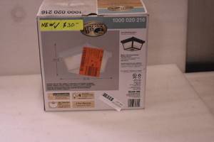 Exterior ceiling mount Light