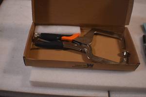 WEN CL436R 4-Inch Right Angle Clamp for Woodworking and Pocket Hole Joinery