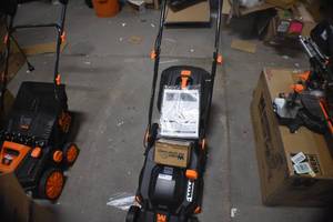 WEN 20835 20V Max 15-Inch Cordless Brushless Lawn Mower with 5Ah Battery and Charger Current price$179.99