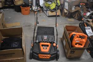 WEN DT1315 15-Inch 13-Amp 2-in-1 Electric Dethatcher and Scarifier with Collection Bag Current price$144.13