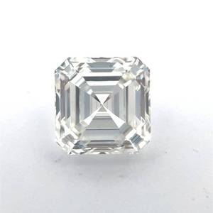 3.16 Carat Square Emerald (Asscher) Cut Lab-Grown Diamond w IGI Report $200 Setting Gift Certificate Retail $4,740 VIDEO