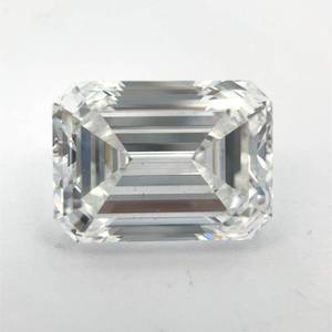 5.06 Carat Emerald Cut Lab-Grown Diamond w IGI Report $200 Setting Gift Certificate Retail $7,590 VIDEO