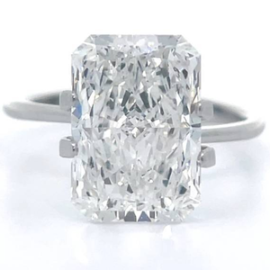 5.05 Carat Radiant Cut Lab-Grown Diamond w IGI Report $200 Setting Gift Certificate Retail $7,575 VIDEO