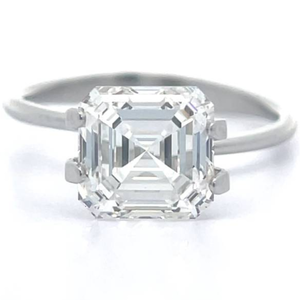 3.16 Carat Square Emerald (Asscher) Cut Lab-Grown Diamond w IGI Report $200 Setting Gift Certificate Retail $4,740 VIDEO