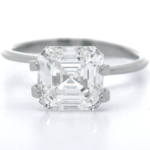 2.79 Carat Asscher Cut Lab-Grown Diamond w IGI Report $200 Setting Gift Certificate Retail $4,185 VIDEO