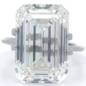 11.59 Carat Emerald Cut Lab-Grown Diamond w IGI Report $200 Setting Gift Certificate Retail $17,385 VIDEO