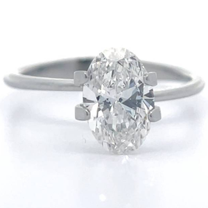 1.50 Carat Oval Brilliant Lab-Grown Diamond w IGI Report $200 Setting Gift Certificate Retail $2,250 VIDEO