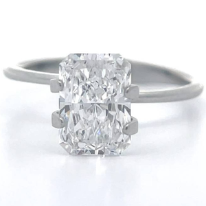 2.09 Carat Radiant Cut Lab-Grown Diamond $200 Setting Gift Certificate Retail $3,135 VIDEO