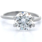 2.08 Carat Round Brilliant Lab-Grown Diamond (Hearts &amp; Arrows) w/ EGL Report +$200 Setting Gift Certificate; Retail $3,120&nbsp; *VIDEO*
