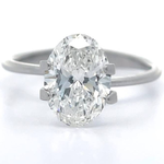 2.03 Carat Oval Brilliant Lab-Grown Diamond w/ IGI Report +$200 Setting Gift Certificate; Retail $3,045 *VIDEO*