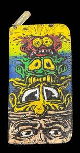 DB - Robert Crumb Prison Art Wallet - Colorful Monster Artwork