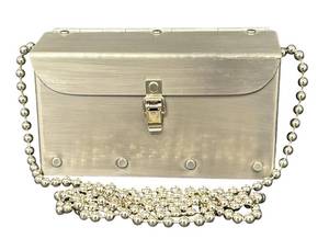 DB - Wendy Stevens Sculptural Stainless Steel Purse