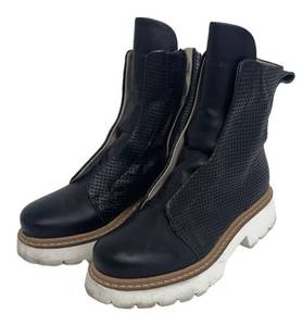 DB - Patrizia Bonfanti Black Leather Ankle Boots - EU 37
