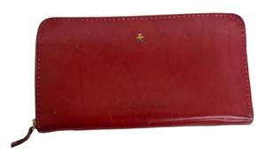 DB - Henry Beguelin Red Leather Wallet