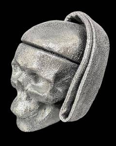 DB - Vintage 2009 Natalia Brilli Surrealist Skull Wristlet Handbag