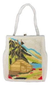BG - Vintage Beaded Handbag by Delill