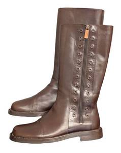 Celine Brown Leather Boots Size 7