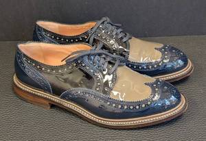 Robert Clergerie Patent Leather Oxfords Size 38