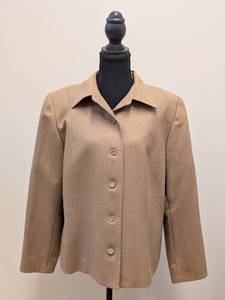 Pendleton Womens Virgin Wool Button-Up Shirt Size 14