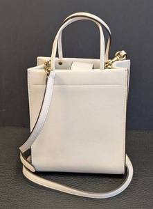 Coach Mini Cashin Tote Chalk Glove-Tanned Leather