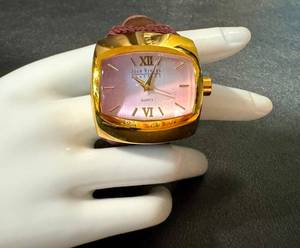 Joan Rivers Quartz Watch with Leather Band