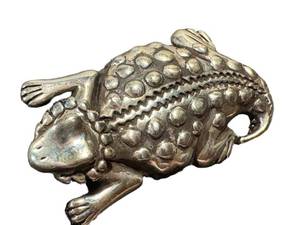 Northern Lights Studio Sterling Silver Lizard Brooch