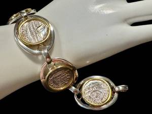 Vintage Italian Sterling Silver Roman Landmark Bracelet