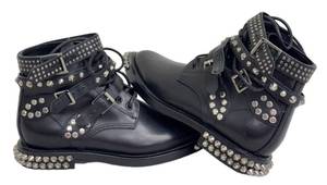 Saint Laurent Studded Boots Size 37.5 New Condition