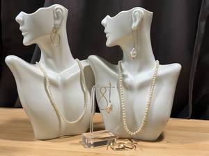 Pearl Jewelry & Sterling Silver Earrings (Lot of 4)