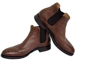 Liberto Fasciani Handmade Leather Chelsea Boots Size 37