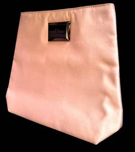 Giorgio Armani Satin Cosmetic Clutch Bag