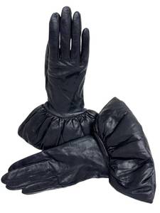 Carlos Falchi Leather Gloves
