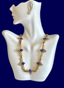 J.crew Art Deco Inspired Necklace New With Tags