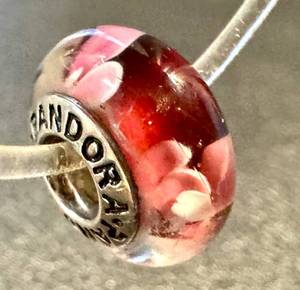 Pandora Murano Glass & Sterling Silver Bead Charm
