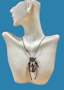Gabriele Gould Beetle Pendant Necklace