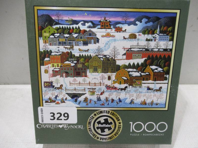 NEW Buffalo Games Interlocking Jigsaw Puzzle, 1000 pc. - Charles Wysocki